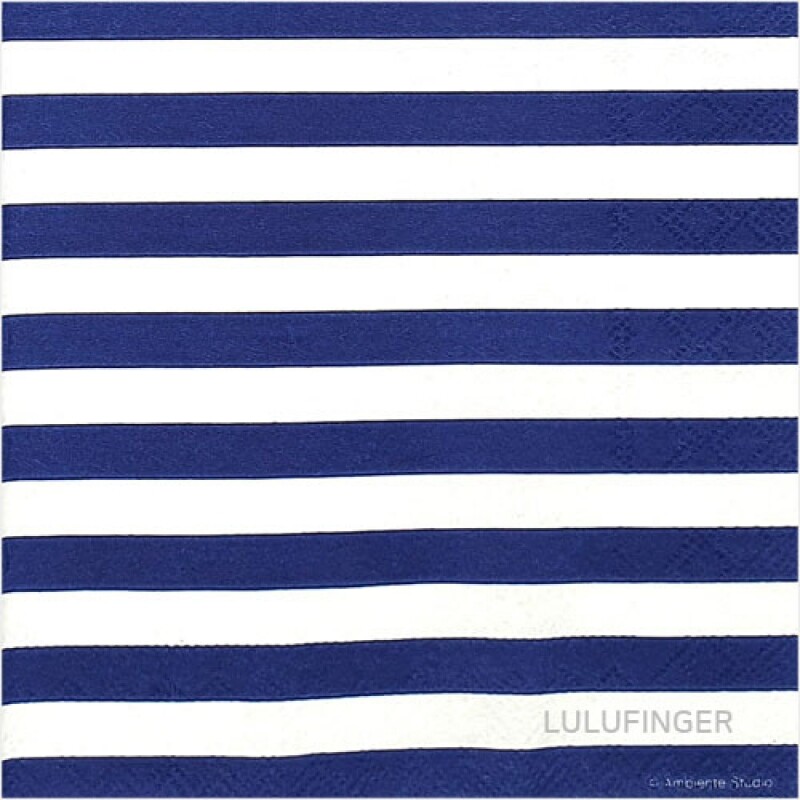 [Ambiente] 13306913 Stripes Navy Blue 2A-01-302