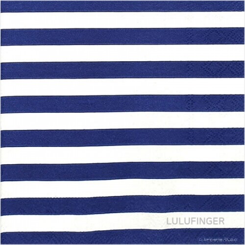 [Ambiente] 13306913 Stripes Navy Blue 2A-01-302