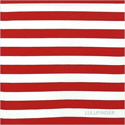 [Ambiente] 13306914 Stripes Red 2A-01-304