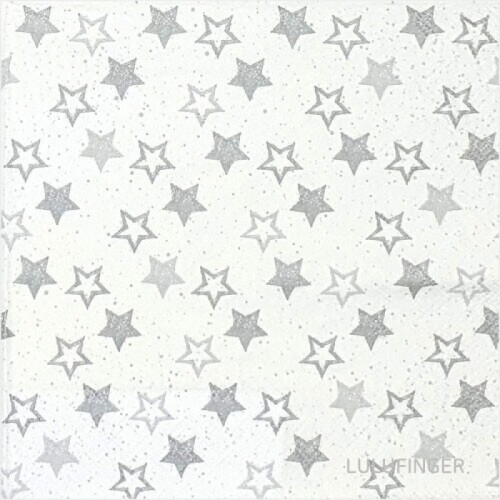 [Ambiente] 33312480 Stars All Over Silver 2A-01-312