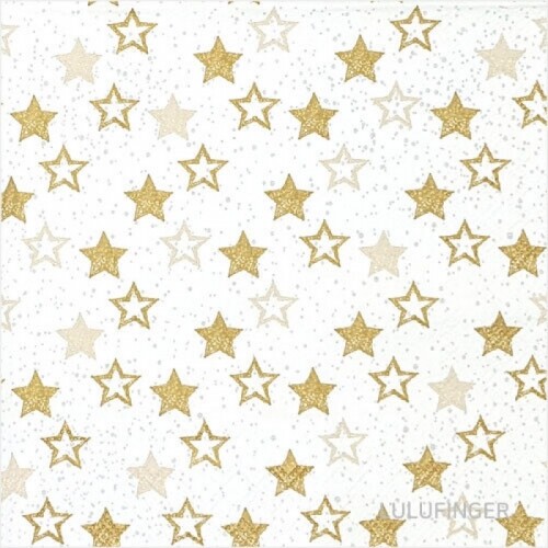 [Ambiente] 33312481 Stars All Over Gold 2A-01-346