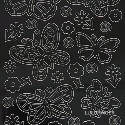 [JEJE] 제제 14763 Various buterflies B/B 유럽 다꾸 스티커 1VX-01-226