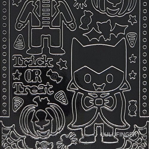 [JEJE] 제제 388213 Halloween cuties B/B 유럽 다꾸 스티커 1VX-01-325