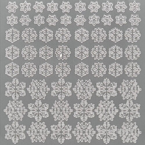 [JEJE] 제제 389501 Tiny snowflakes S/S 유럽 다꾸 스티커 1VX-01-424