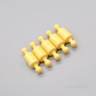 알록달록 자석 걸이 노랑 1.2x3.8cm (10개입) 2QX-01-202