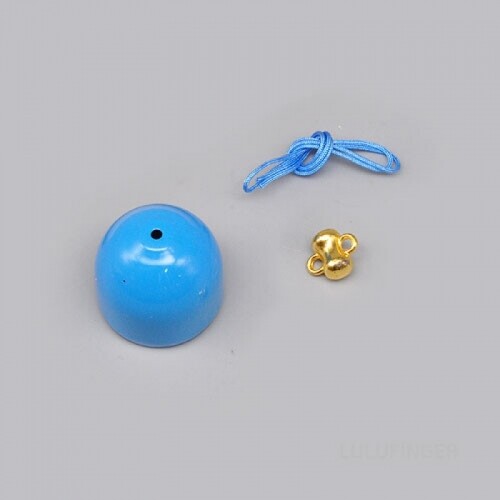 도어벨 종 파랑 2.7x2.5cm (봉,고무마개 없음) 1BX-01-206