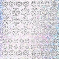 [JEJE] 제제 389571 P&G Tiny snowflakes S/DS 유럽 다꾸 스티커 1VX-01-930